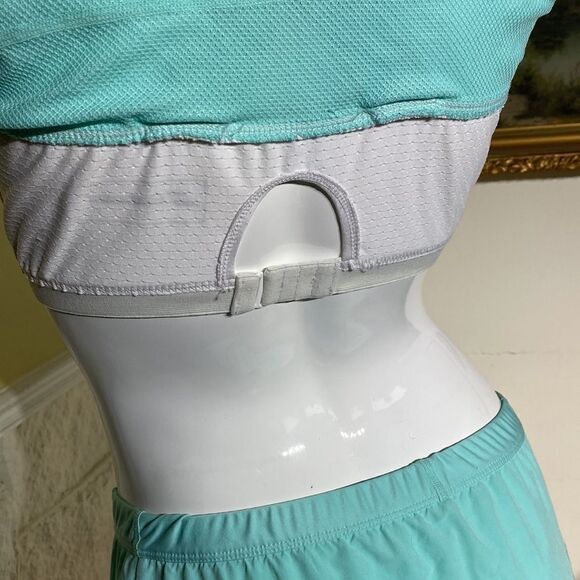 Babolat Core Lightweight Tennis Performance Pleated Skort & Matching Tank Top - Picture 9 of 16